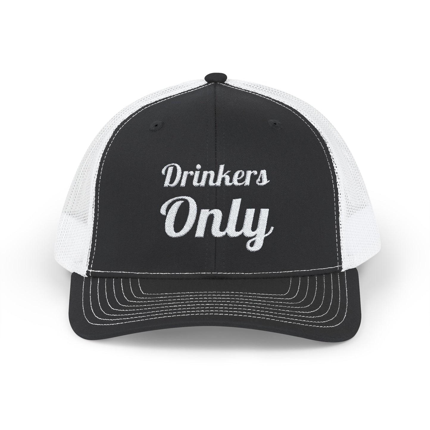 Drinkers Only Snapback Trucker Cap