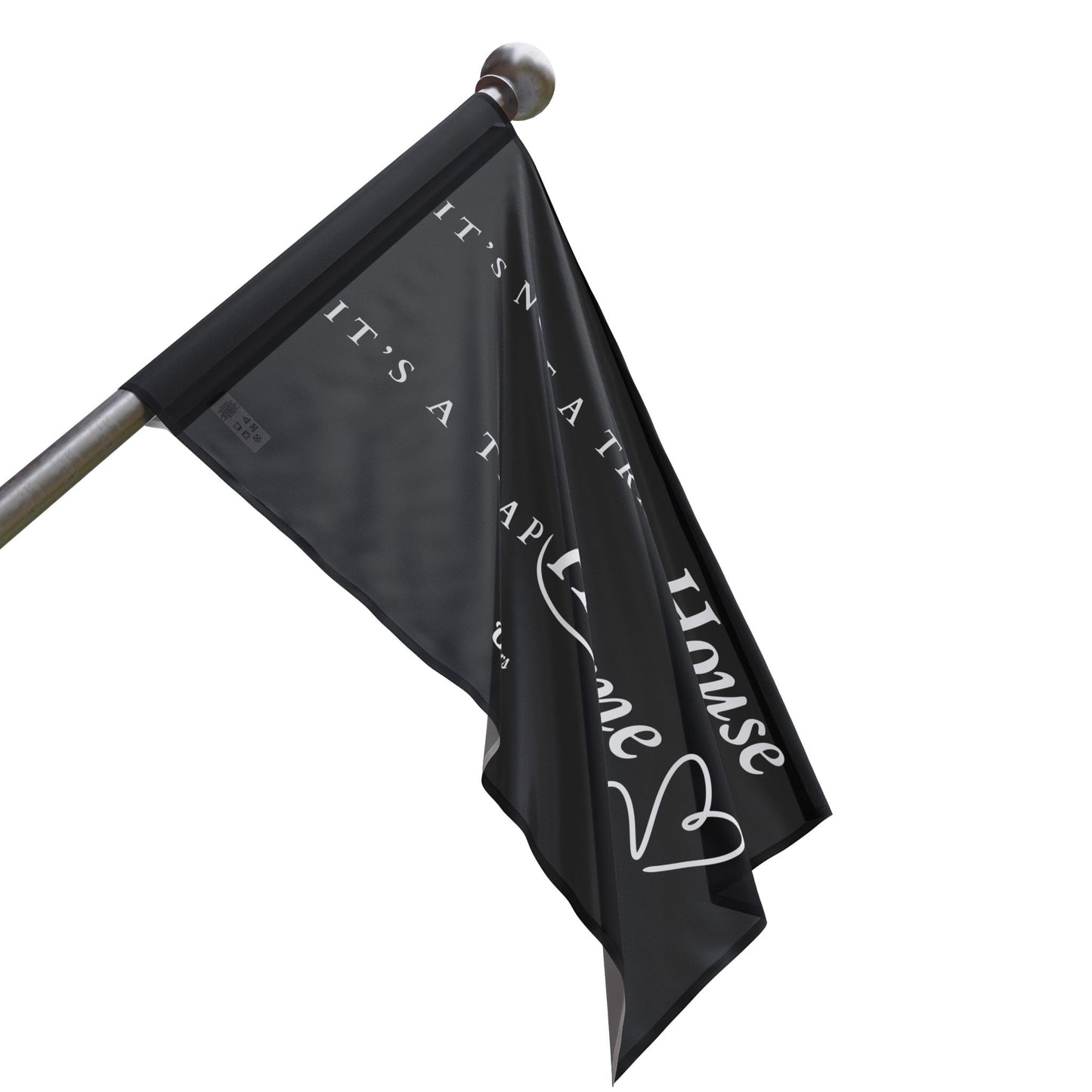 Trap Home Flag Black