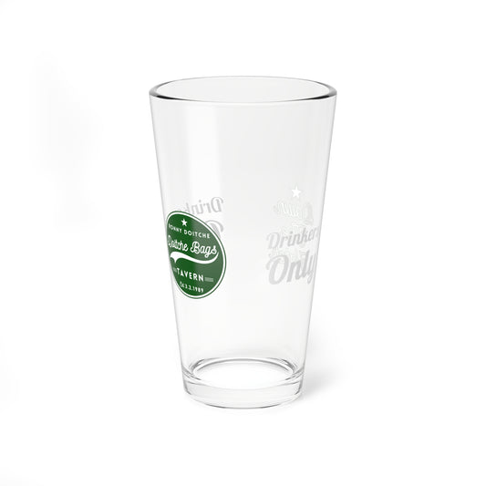 Doitche Bags Pint Glass, 16oz